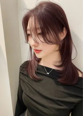 ミディアム 韓×中くびれヘア💋 髪質改善宇塚元哉💓のヘアスタイル