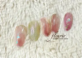 ネイル フルリール 【プライベートサロンのネイルデザイン