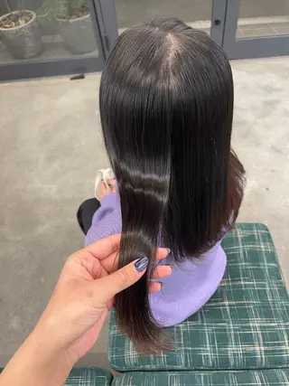 ミディアム パーマ Elme所属・イージードリル募集 🔥平口はのんのヘアスタイル