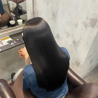 ロング she2新宿所属・髪質改善 縮毛矯正 今野のヘアスタイル