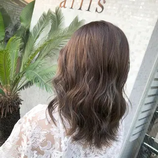 ミディアム カラー ヘアアレンジ サービス満足度 No1👑植田愛夕のヘアスタイル