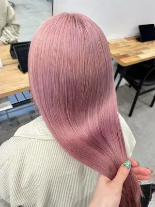 ロング カラー 🧸艶々韓国ヘア 🧁mizunaのヘアスタイル