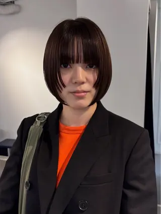 ショート カラー 村田 りょうやのヘアスタイル