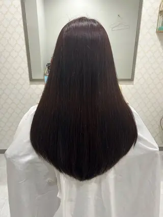 ロング Rune shimizu所属・Rune 横田 椿のヘアスタイル