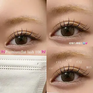 マツエク・マツパ Ren♡梅田┋束感 マツエク┋パリエクのマツエク・マツパデザイン