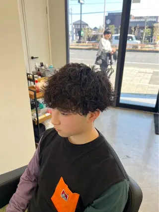 パーマ メンズ メンズ特化美容師 /真家雅樹🔥のヘアスタイル