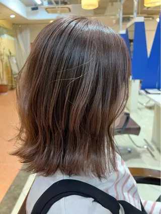 ミディアム カラー 石井 佑樹のヘアスタイル