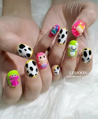 ネイル private nail salon　LEMOON所属・nail salon LEMOONのネイルデザイン