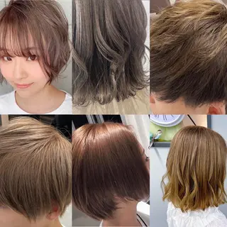 ミディアム カラー jill by gisel＿奥家のヘアスタイル