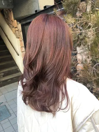 カラー 🦩レイヤー|透明感 カラー🦩makoのヘアスタイル