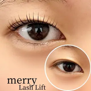 マツエク・マツパ merry Lash Liftのマツエク・マツパデザイン