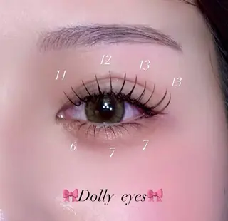 マツエク・マツパ Neolive 銀座 /SAKIのマツエク・マツパデザイン