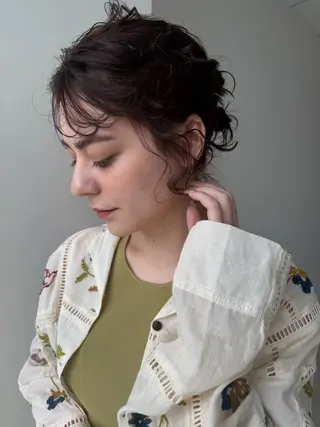 ミディアム カラー 坂本 圭太朗のヘアスタイル