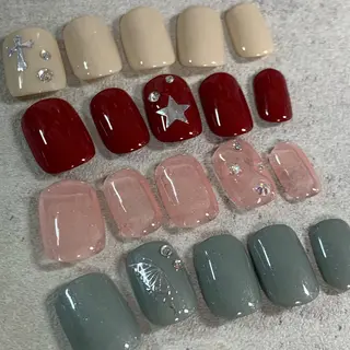 ネイル L'OM OSAKA所属・R nailstudioのネイルデザイン