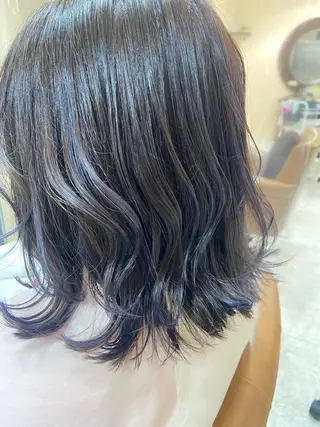 セミロング 🌷名駅／髪質改善 ヘアセット/モネ🌷のヘアスタイル