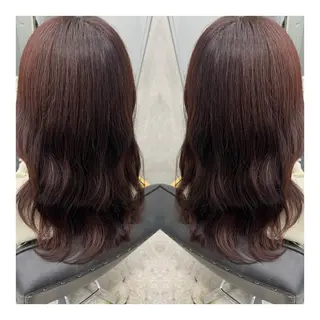 セミロング 🩶韓国艶髪🇰🇷 下本夕綺のヘアスタイル