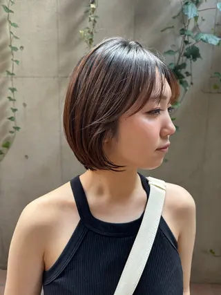 ショート ボブ/ショート 吉田竣のヘアスタイル