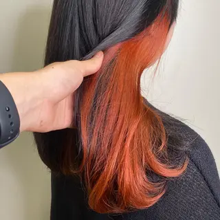 セミロング カラー SALOWIN 新宿三丁目EAST所属・韓国レイヤー🇰🇷 layercut✂️のヘアスタイル