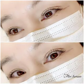 マツエク・マツパ アイブロウ Flor上大岡 ＊フルノ リナ＊のマツエク・マツパデザイン