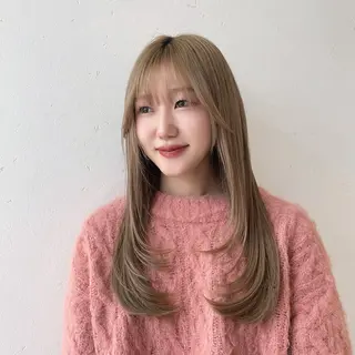 ロング 渡辺 あいかのヘアスタイル