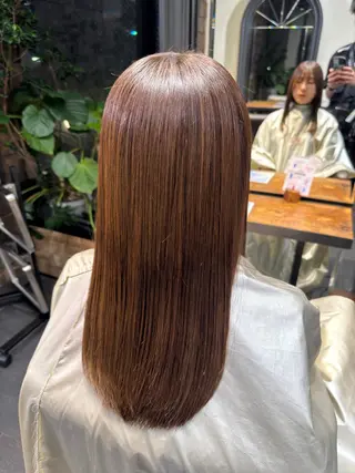 セミロング MINX似合わせボブ 髪質改善/岩城槙乃介のヘアスタイル