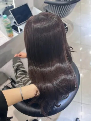 ロング カラー 韓国レイヤー×モテ髪 /MITSUKI🤍のヘアスタイル