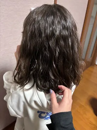 パーマ キッズ ‎🤍cocoa ‎🤍のヘアスタイル