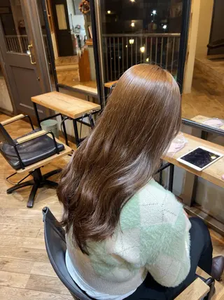 ロング カラー tre.甲子園口店 M A R Iのヘアスタイル