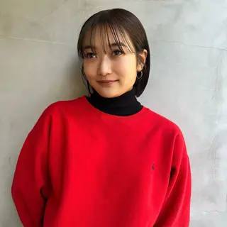 カラー 米村 春香のヘアスタイル