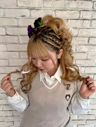 ヘアアレンジ ブリーチ超特化美容師 ☯️ルカ✡️💫のヘアスタイル