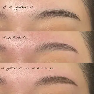 メンズ アイブロウ 眉毛&フェイス WAX専門ハルヒラリの眉毛・アイブロウイメージ