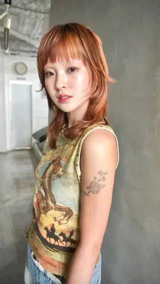 カラー ハイトーンカラー/ hinata🪽のヘアスタイル