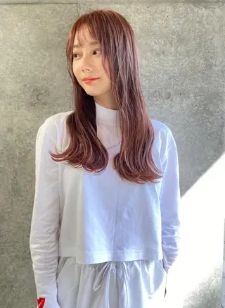 セミロング カラー a moment(モーメント)所属・蔵前 デザインカット KOBAYASHIのその他イメージ