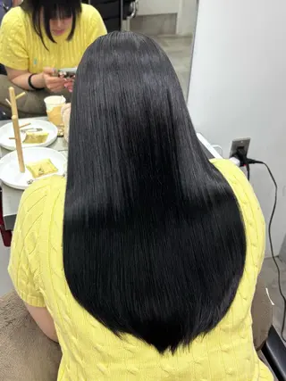 ロング ヘアセット☆ 髪質改善カラー☆まいのヘアスタイル