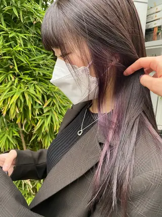 ロング カラー Hayashi Shioriのヘアスタイル