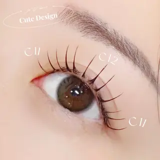 マツエク・マツパ ☁️ AZU🦊のマツエク・マツパデザイン