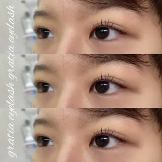 マツエク・マツパ gratia eyelash&nail所属・gratia みきのマツエク・マツパデザイン