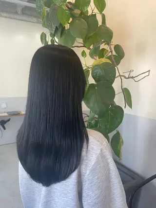 ロング カラー 鈴木 美由華のヘアスタイル