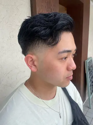 ショート メンズ MATSURI BASE.AWAJIのヘアスタイル