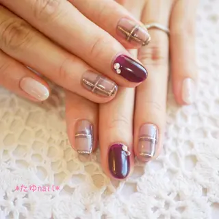 ネイル ネイルサロン・ネイルスクール たゆnail所属・ネイルサロン 【たゆnail】のネイルデザイン