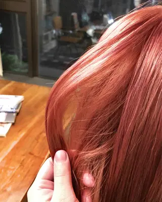 ミディアム カラー tablier所属・北名古屋 /美容院カフェのヘアスタイル