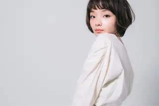 ショート カラー パーマ ヘアアレンジ マツエク・マツパ 💎耳ツボジュエリー ×銀座美容室💎のヘアスタイル