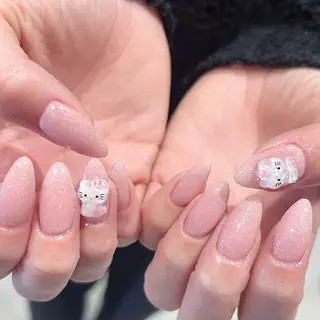 ネイル honoka ガーリーネイル໒꒱のネイルデザイン