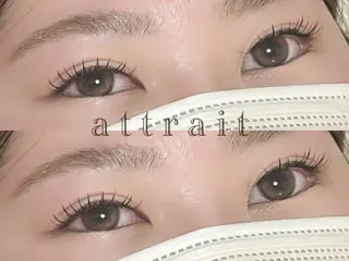 マツエク・マツパ attrait プライベートサロンのマツエク・マツパデザイン