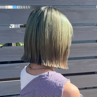 ミディアム カラー カラー/韓国レイヤー /ブリーチ/hinaのヘアスタイル