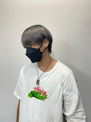 ショート sunc所属・梅田l大人韓国ヘア レイヤー×艶カラーのヘアスタイル