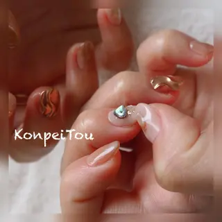 ネイル おうちのネイルサロン　konpeiTou〜こんぺいとう〜所属・おうちのネイルサロン KonpeiTouのネイルデザイン