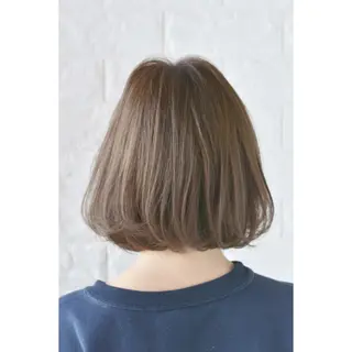 ショート カラー パーマ KIZU 髪質改善 怪談を語る美容師のヘアスタイル