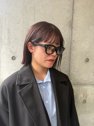 ショート カラー les baladins du miroir所属・🍃YURI 🍃のヘアスタイル