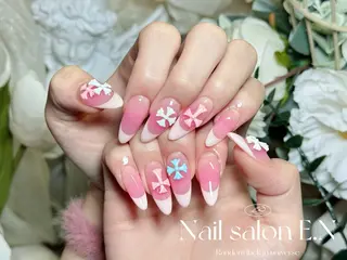 ネイル E.N🦋 長さ出し/持ち込みのネイルデザイン